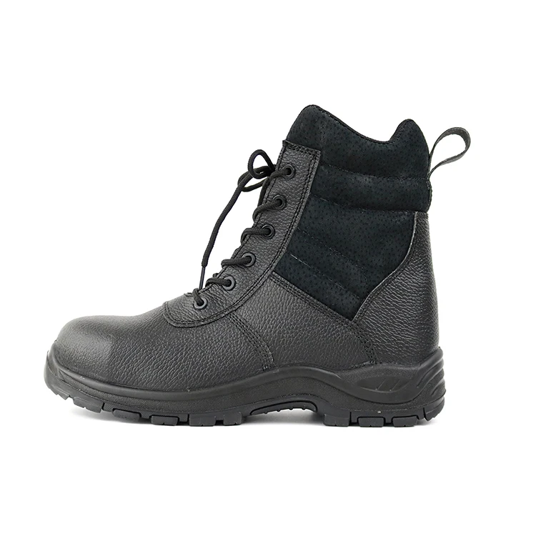 Cost-effective genuine leather steel  toe h work safety  shoes