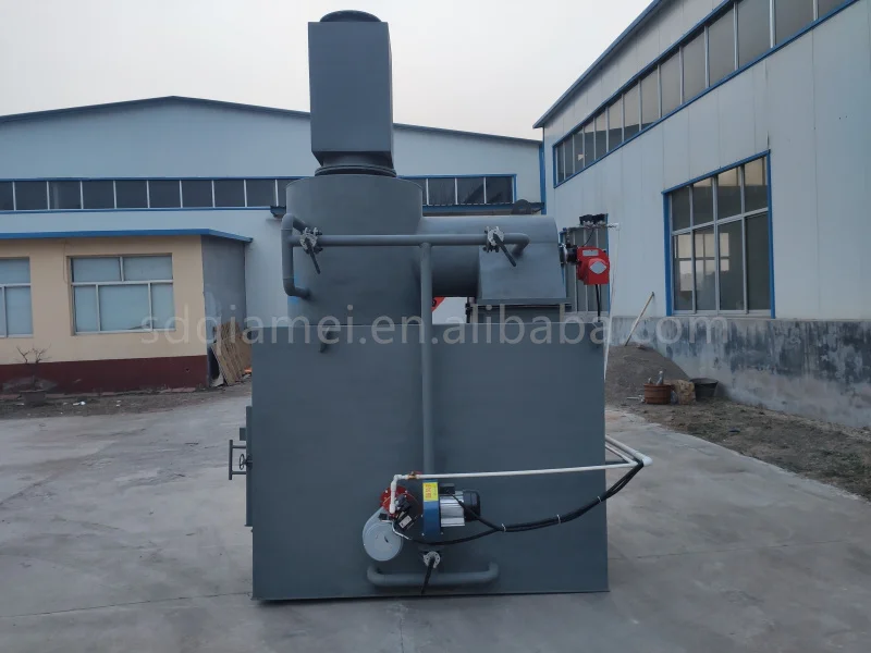 small clinical hospital medical waste incinerator for sale