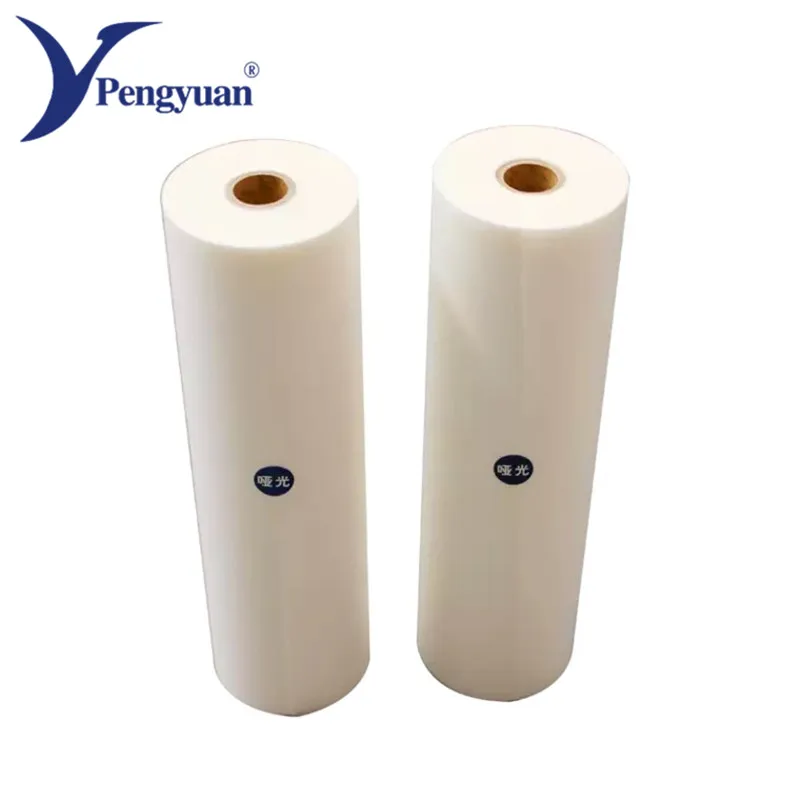 opp/BOPP thermal lamination film 18 micron matte & glossy