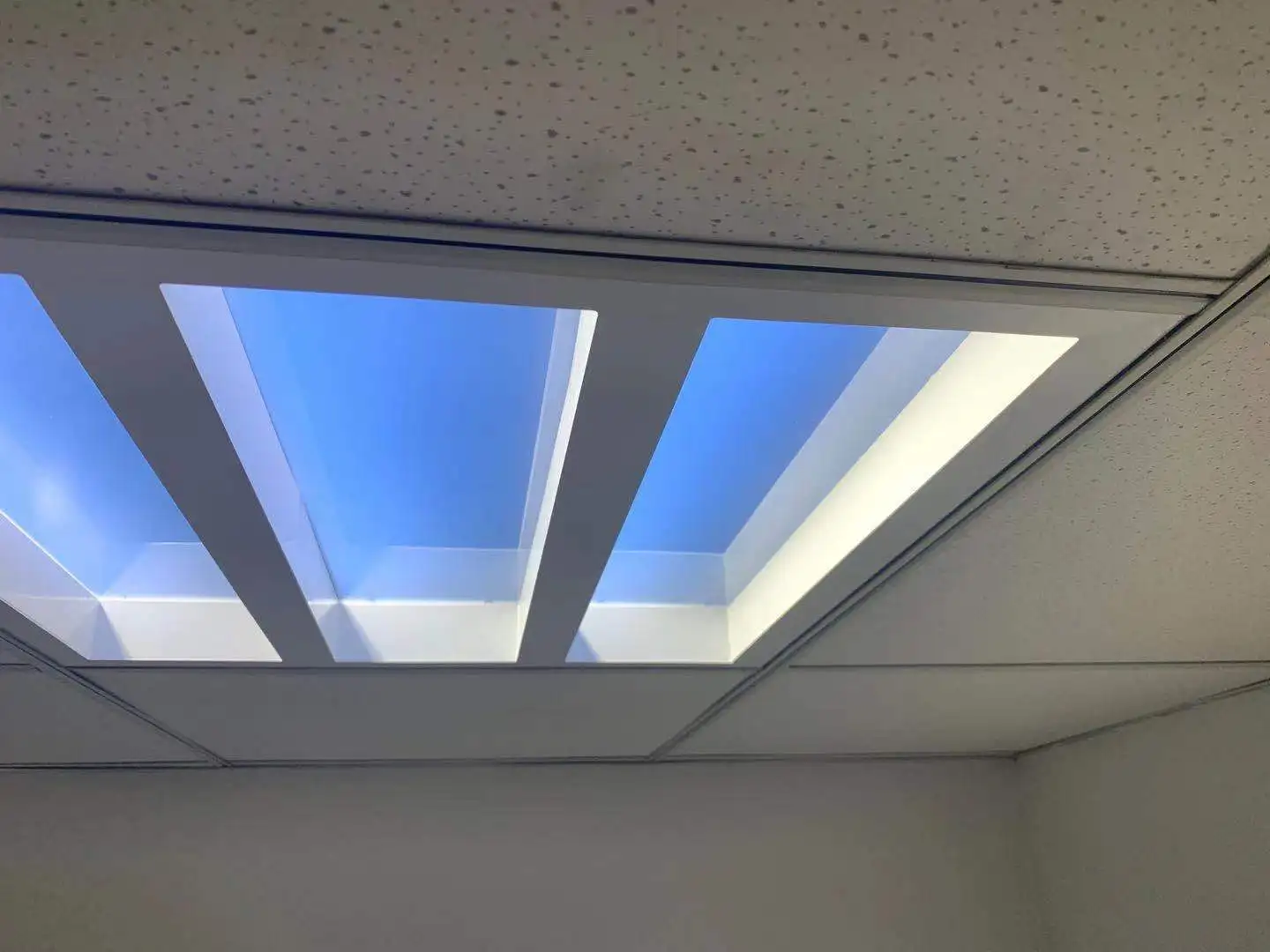 Customized Blue Sky Cloud led Panel Light Blue sky picture LED ceiling panel light for sale