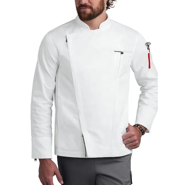 
restaurant chef coats long and short sleeve sushi bar uniform 