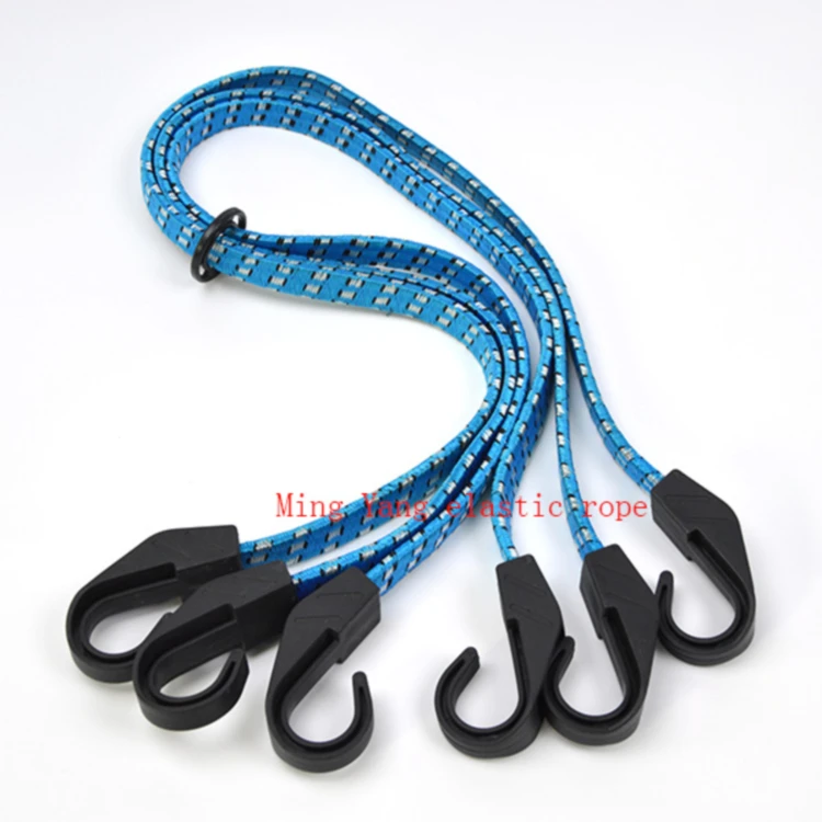 Оптовая продажа, эластичный ремешок для велосипеда, плоский шнур, буксировочный ремень с крючком