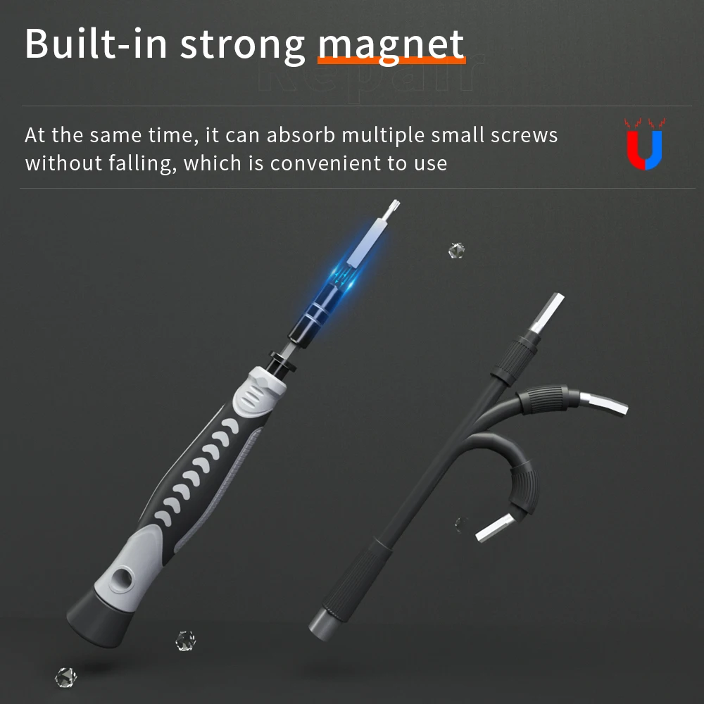 Multifunctional 130 in 1 Precision Slotted Screw Bit Kit Precision Screwdriver Set For Phone Electric Household Repair Tool Kit