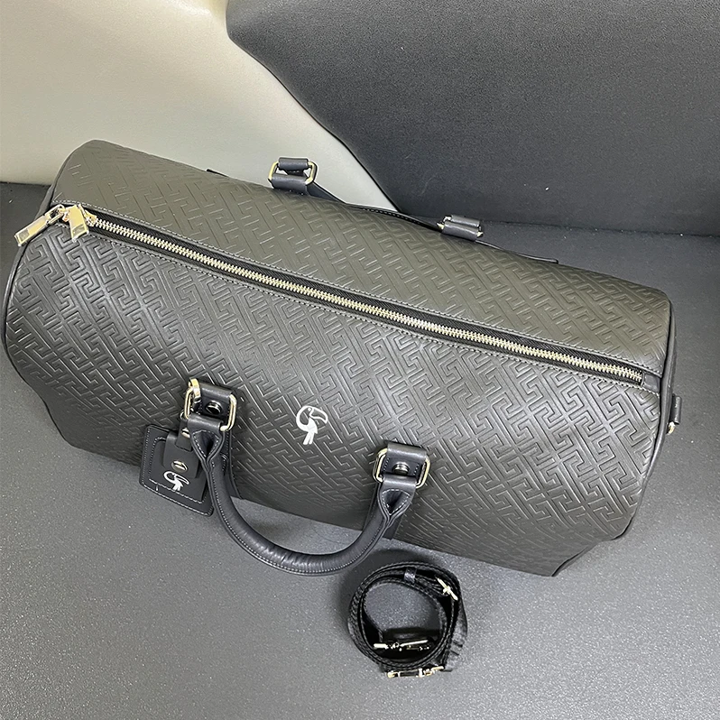 Manufacturer Custom Luxury Quality Men Leather Messeneg Bag Purse Handbag Vegan Leather Backpack Duffle Bag With Logo