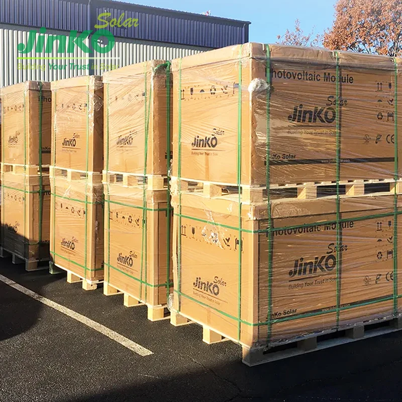 Jinko Solar N-Type Panneau Solaire Photovoltaque Pannelli 590W 585W 570W 575W 580 Watts Solarie Placa Solar Panel Bifacial