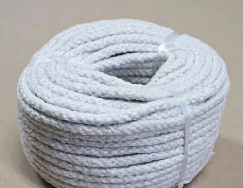 Огнеупорная керамическая волоконная витая веревка горячая Распродажа огнестойкая изоляционная веревка