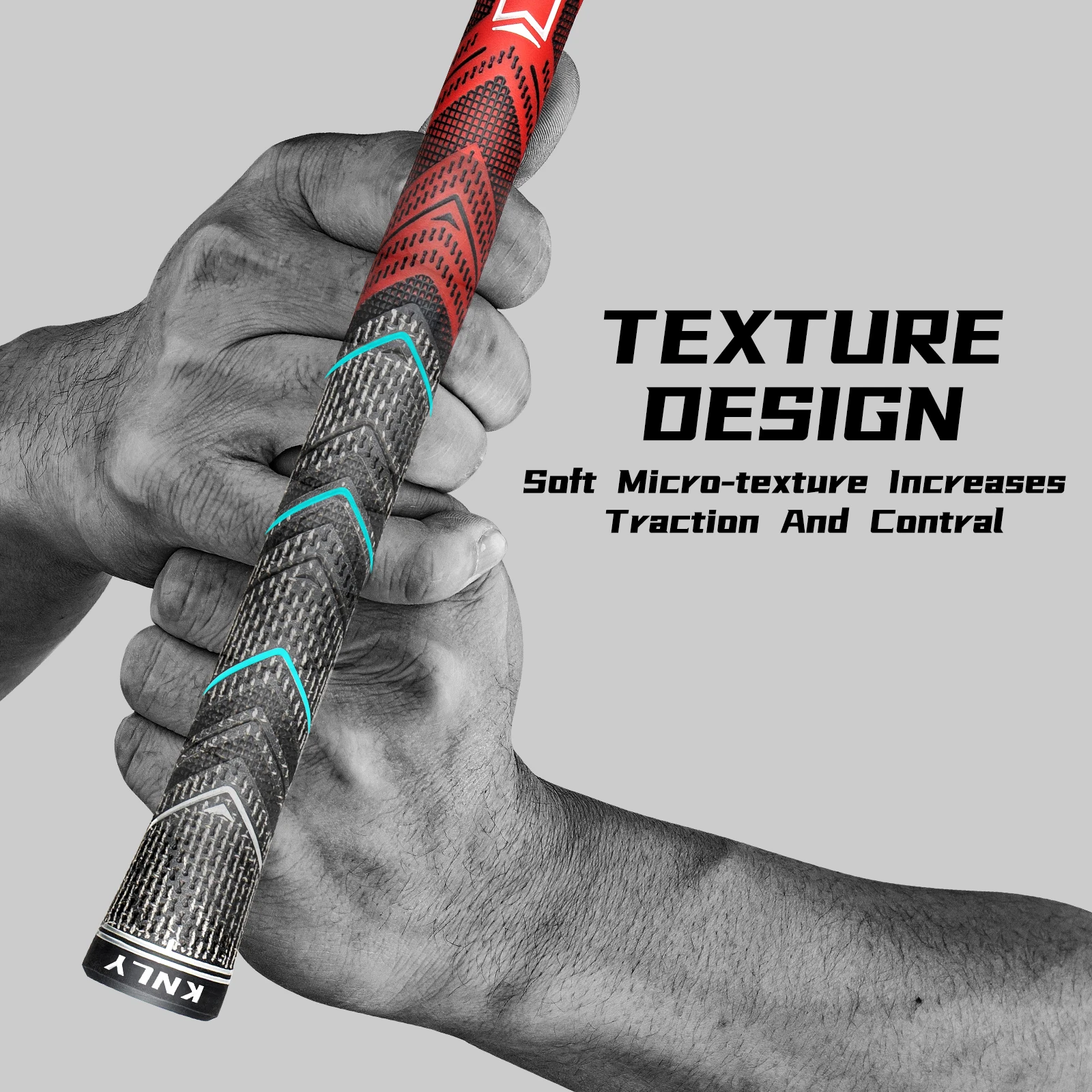 Custom Logo Composite Standard Golf Grip Set Compound All Weather Control Hybrid Universal Midsize Golf Club Putter Golf Grips