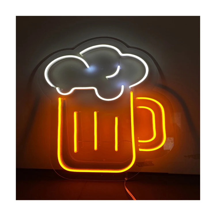 Fast Delivery Customized led lights neon custom made led flex neon sign making machine for coffee