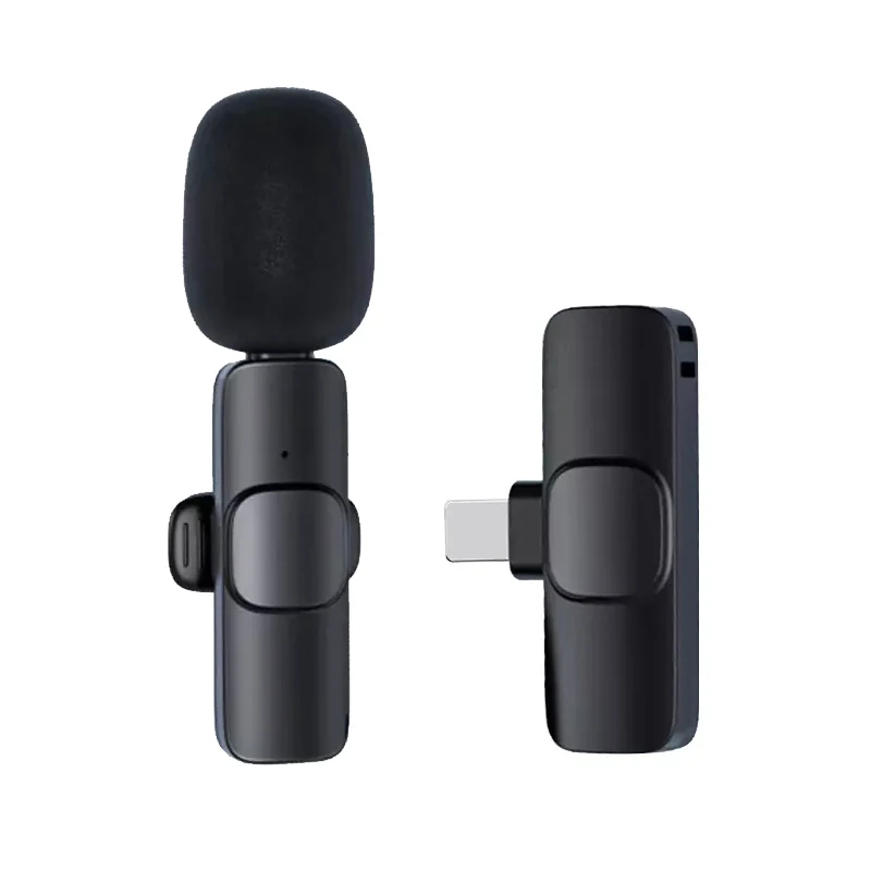 Wholesale Wireless Lavalier Microphone Professional Wireless Microphone for Phone Video Recording
