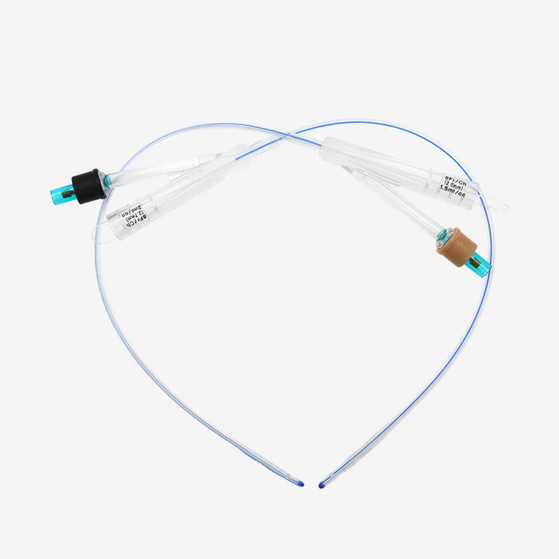 JNCMED Medical Grade Silicone Urethral Catheterication Kit Urinary Catheter Foley Catheter 2 Way