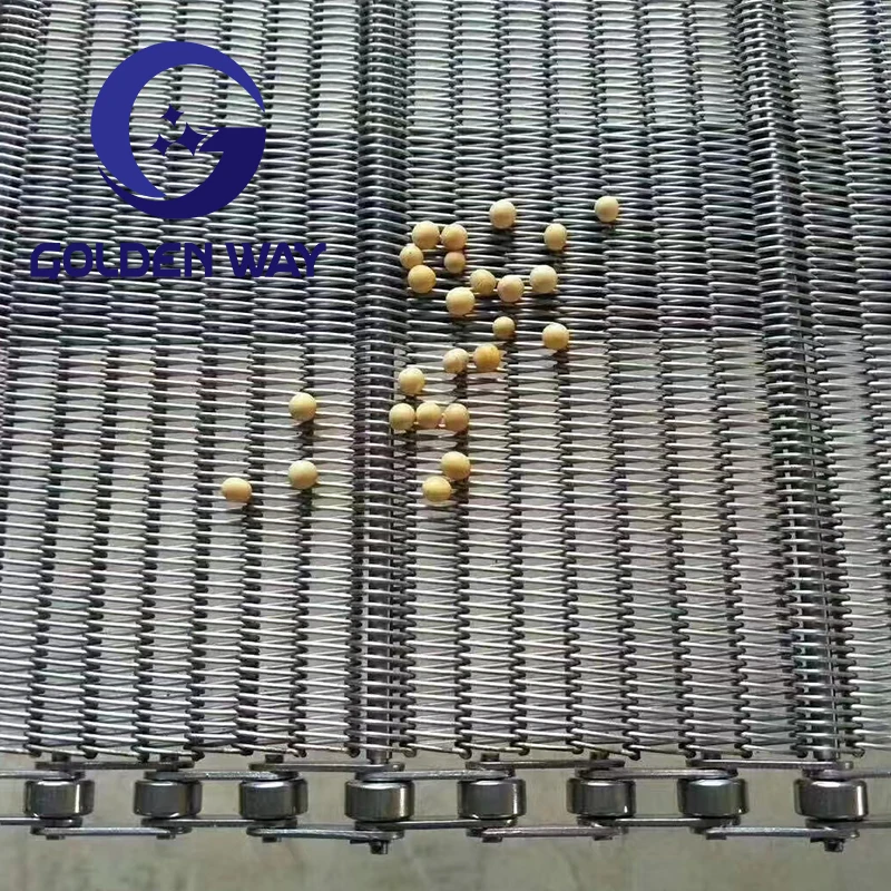 Top Selling Stainless Balanced Woven Chain Link Wire Mesh Conveyor Belt For Baking