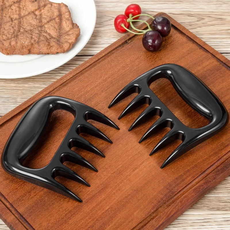 2 шт. восхитительный разделитель мяса медвежьей лапы для барбекю милый и практичный дизайн многофункциональный быстрого расщепления