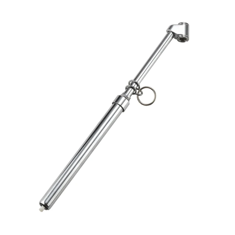 Custom Mini Test Auto 100psi Metal Head Chromed Tire Pressure Gauge Pencil For Car
