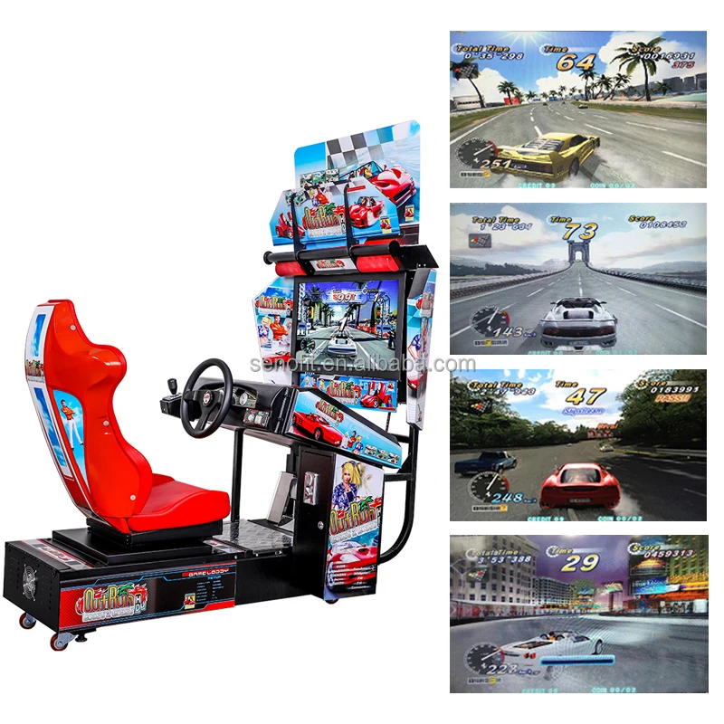 SENAO Simulator Outrun Racing Arcade Games Machine Coin Operated Machine Car Racing Game