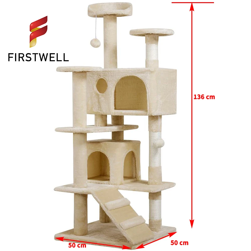 New Cat Tree Tower Condo Furniture Scratch Post Kitty Pet Play House