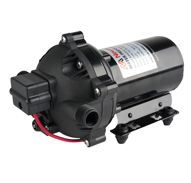 Newmao 51 series 19L 12v24v DC 5 chamber automatic diaphragm pumps are used for watering garden agricultural irrigation