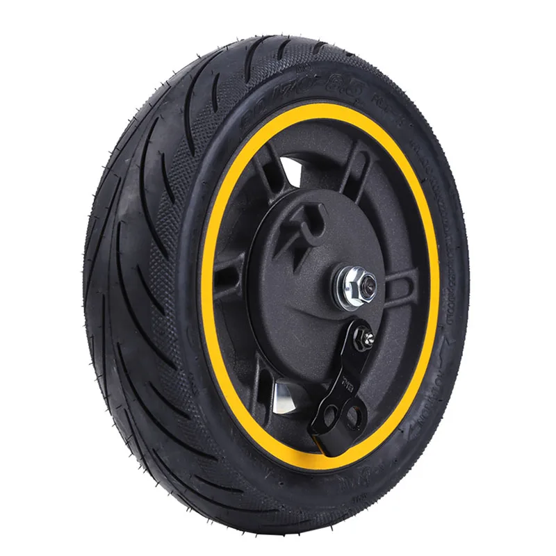 Front Wheel with Tubeless Tire Replacement Parts for 10 Inch Ninebot Max G30 Electric Scooter Spare Parts Accessories