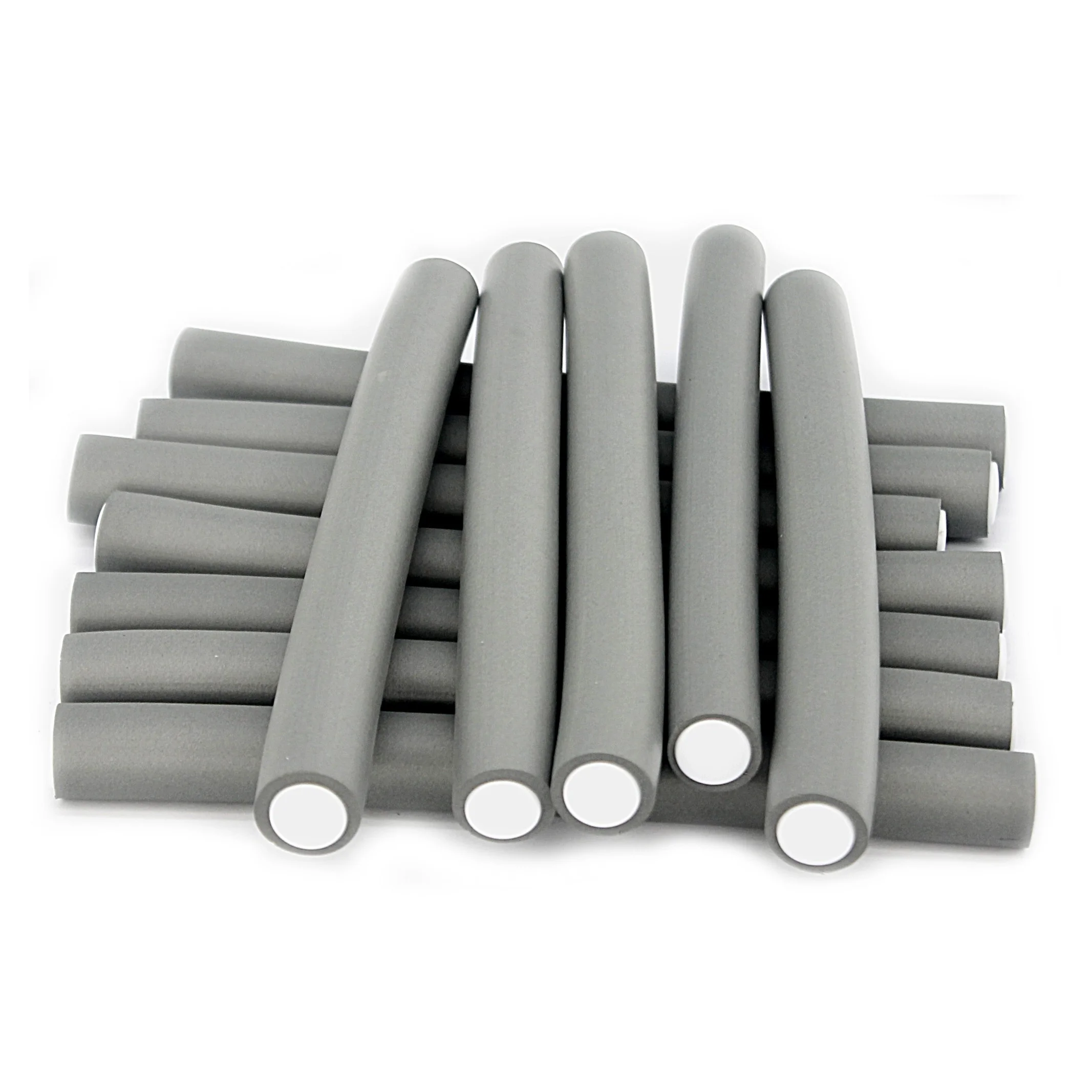 Amazon Top Seller Flexxible Rod Hair Spiral Hair Rods Flexi Rods Hair .8cm