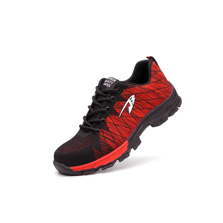 Brand name steel toe puncture proof rubber sport type safety footwear
