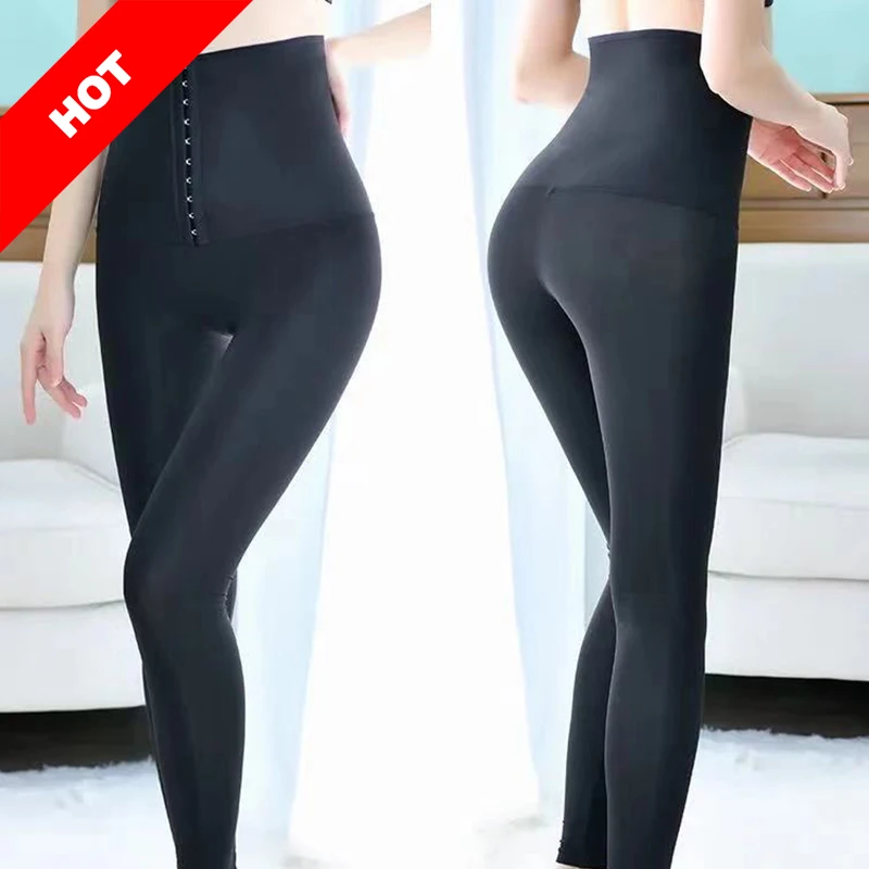 Amazon Hot Sale spandex shapewear Adjustable Hip Lift Neoprene High Waist Sports Tights legging