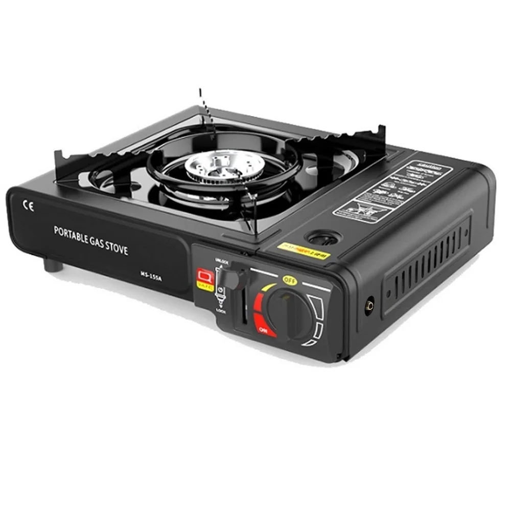 Safety And High Quality Camping Portable Gas Stove, Portable gas Stove For Camping With Portable Box,Double-Purpose