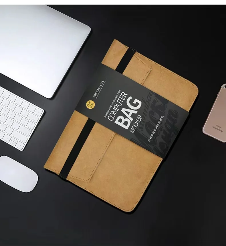 Waterproof 13/14/15/16 inch Laptop Sleeve lightweight Dupont Paper Laptop Case Tyvek Laptop Bag for computers