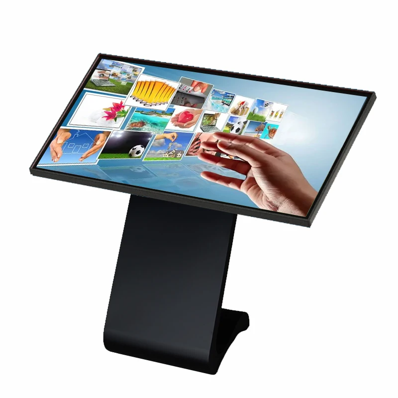 43 Inch Multifunctional Indoor Digital Signage Floor Standing Advertising Lcd Touchscreen Information Kiosk