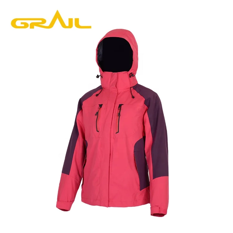 China manufacturer new style wholesale windbreaker outside winter women rain jacket waterproof
