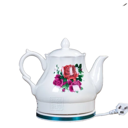 
Rose veins 1.5L ceramic electrical tea kettle 