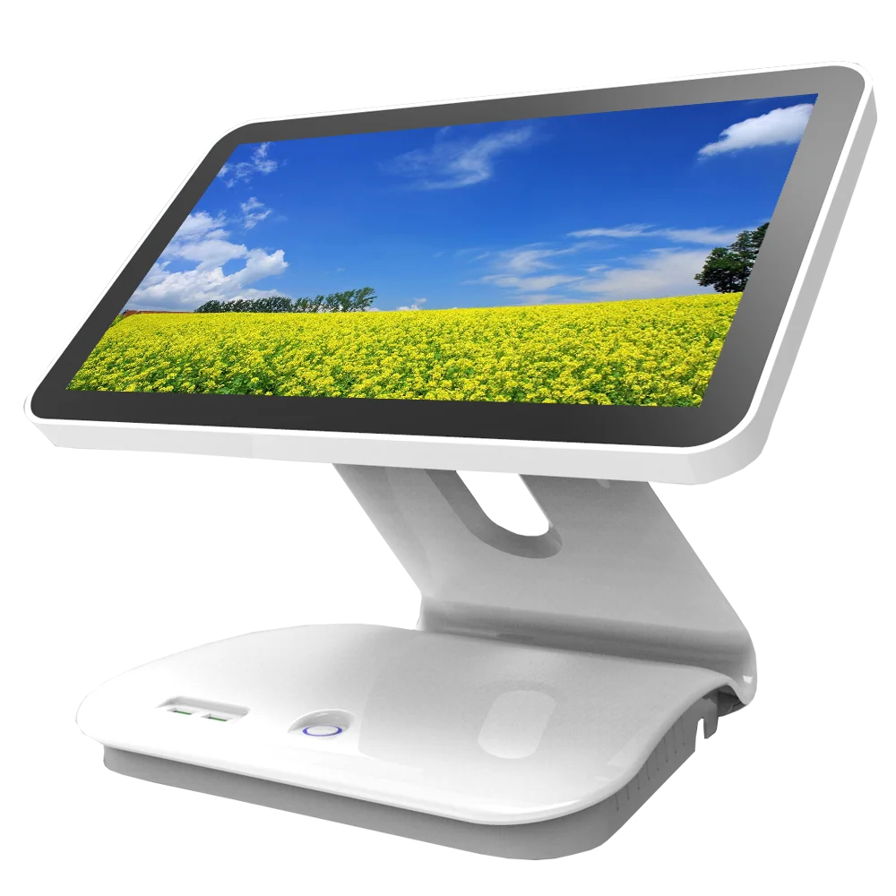 Touch Screen Android Restaurant POS System Cheap Price 15.6 Inch All In One POS Terminal with LAN