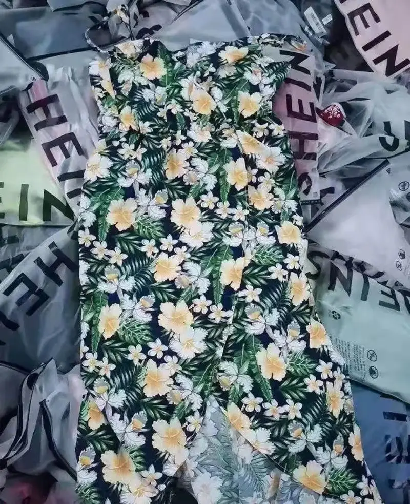 2021 Hot Sales Wholesale Ropa Free Shipping Shop Shein Rops Mix Brand New Women Clothes Bales Dress Bulk Shein Assorted Supplier