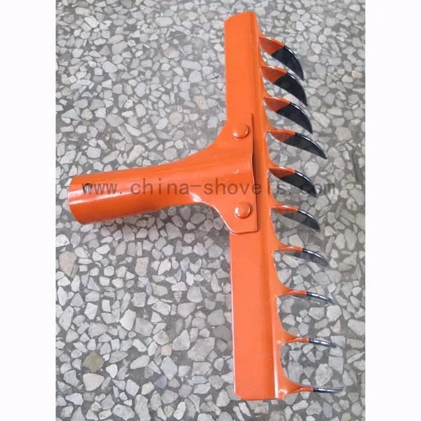 
different types tools of farm garden rakes head 