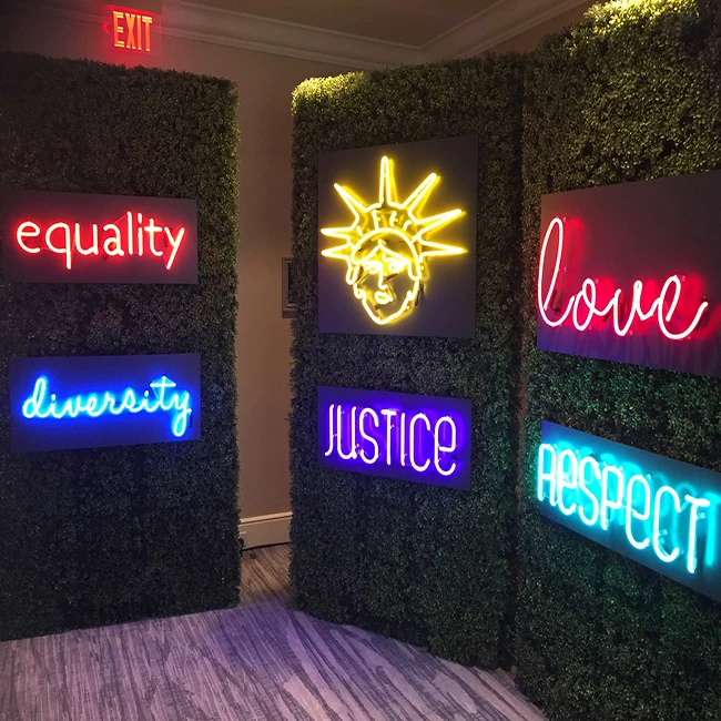 Beauty Salon Commercial Decoration Advertising Led Logo Neon Sign Board Custom 3d Outdoor Store Led Signs For Beer