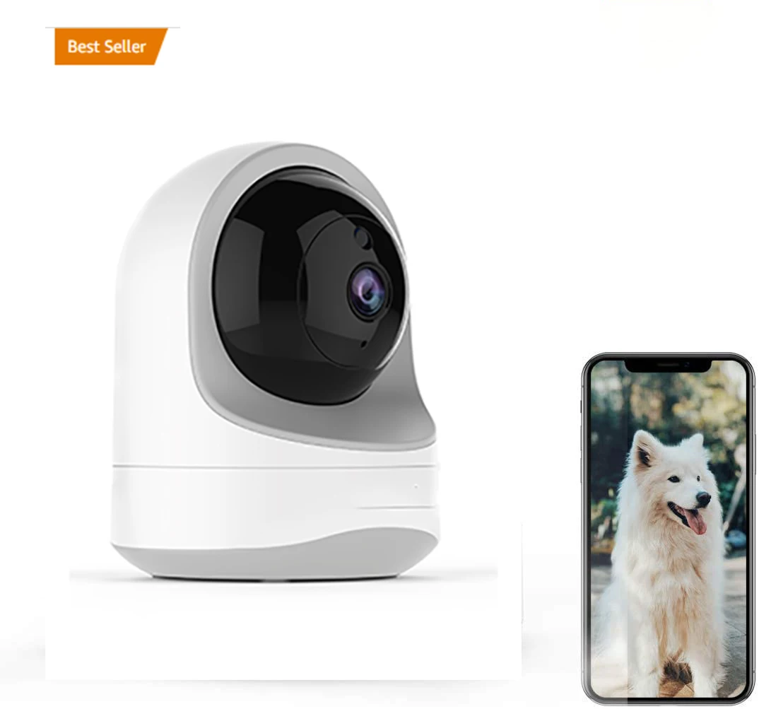 Baby Monitor Camera 1080PHD Wireless Security for Home,  2 Way Audio, Night Vision, Works with Alexa