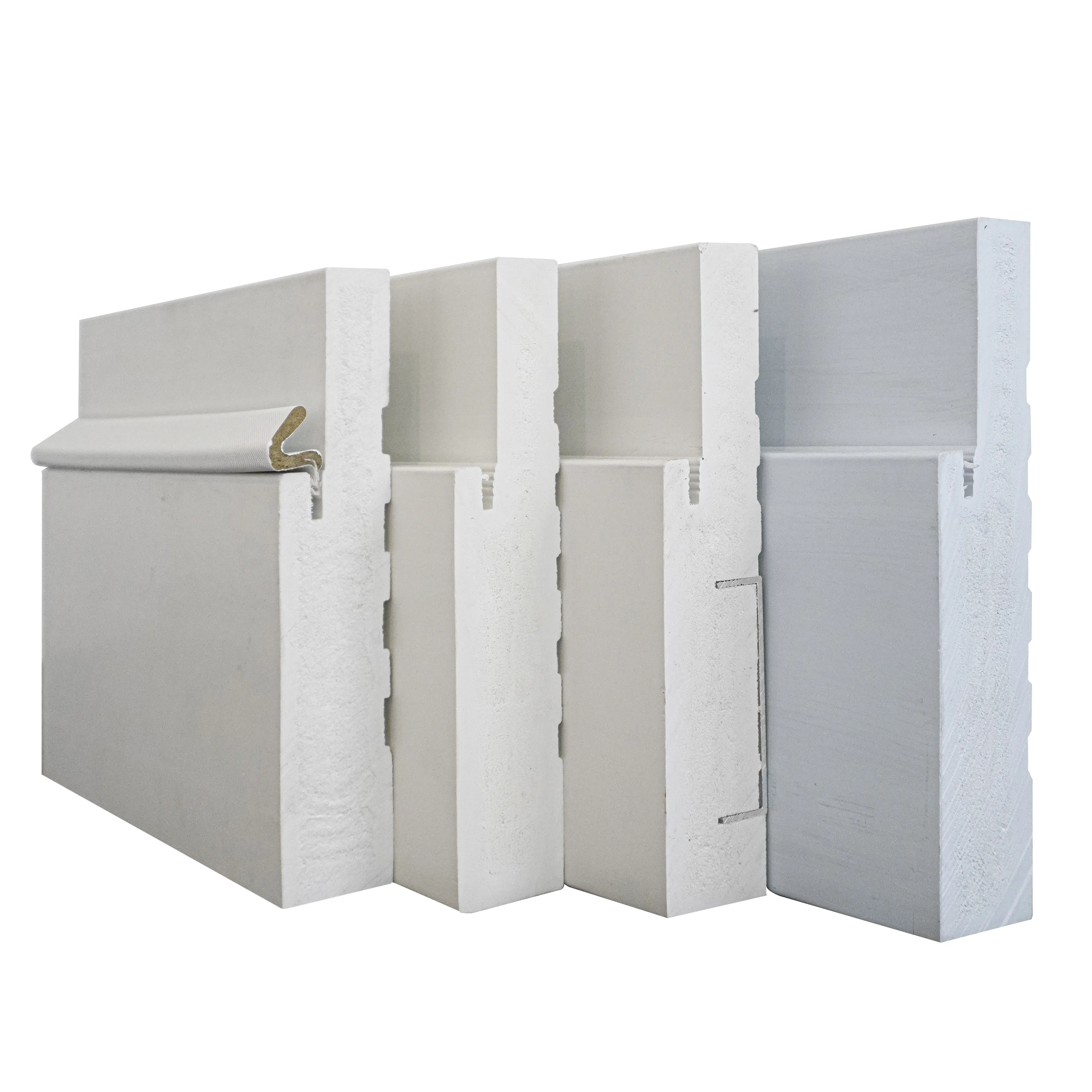 1-1/2-in X 8-ft PVC Profile Entrance  Door Frame Moulding Exterior Pvc Door Frame Door Jamb