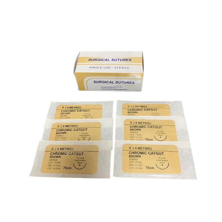 China supplier surgical manufacturer needle nylon suture