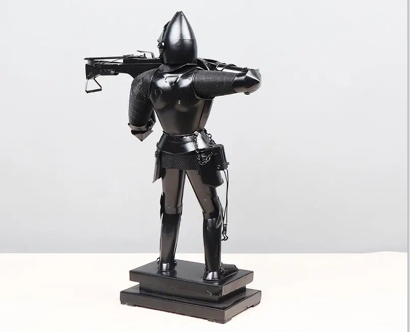New design Metal crafts decoration Antique Medieval Knight Model Roman Armor Suits Knight