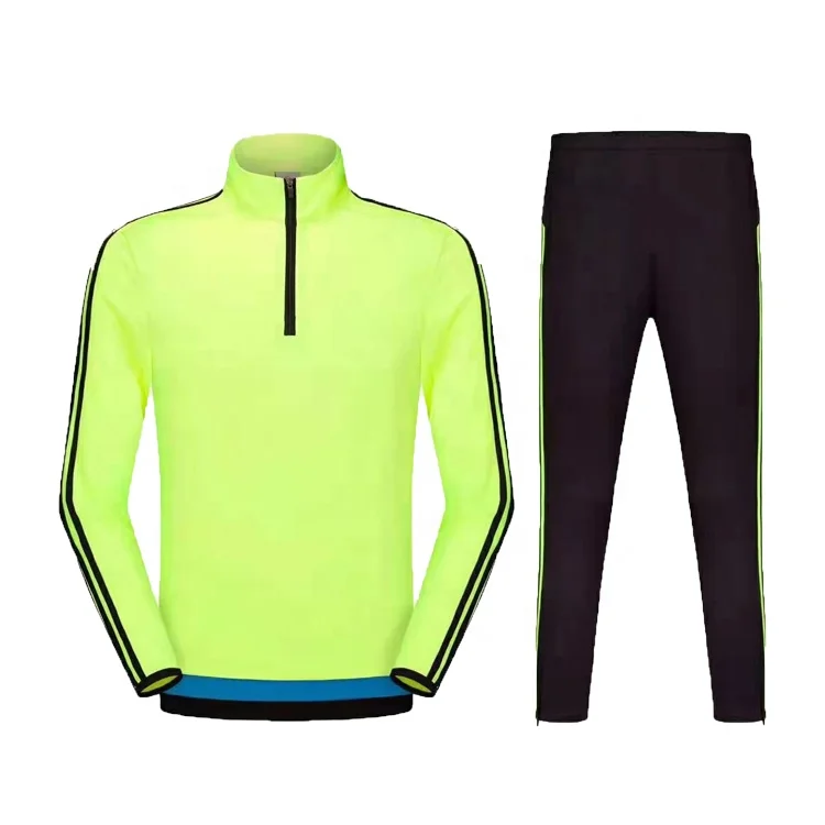 Custom Sublimation Men Sweatsuit Red Jogging Suits Long Zipper Running Wear Custom Mens Tracksuit