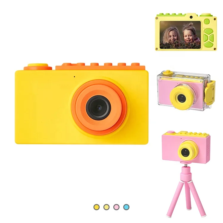 New Gift Toys Educational Photography Gifts The Mini Hd Camera For Children With Waterproof Case Underwater Kids Real Cameras