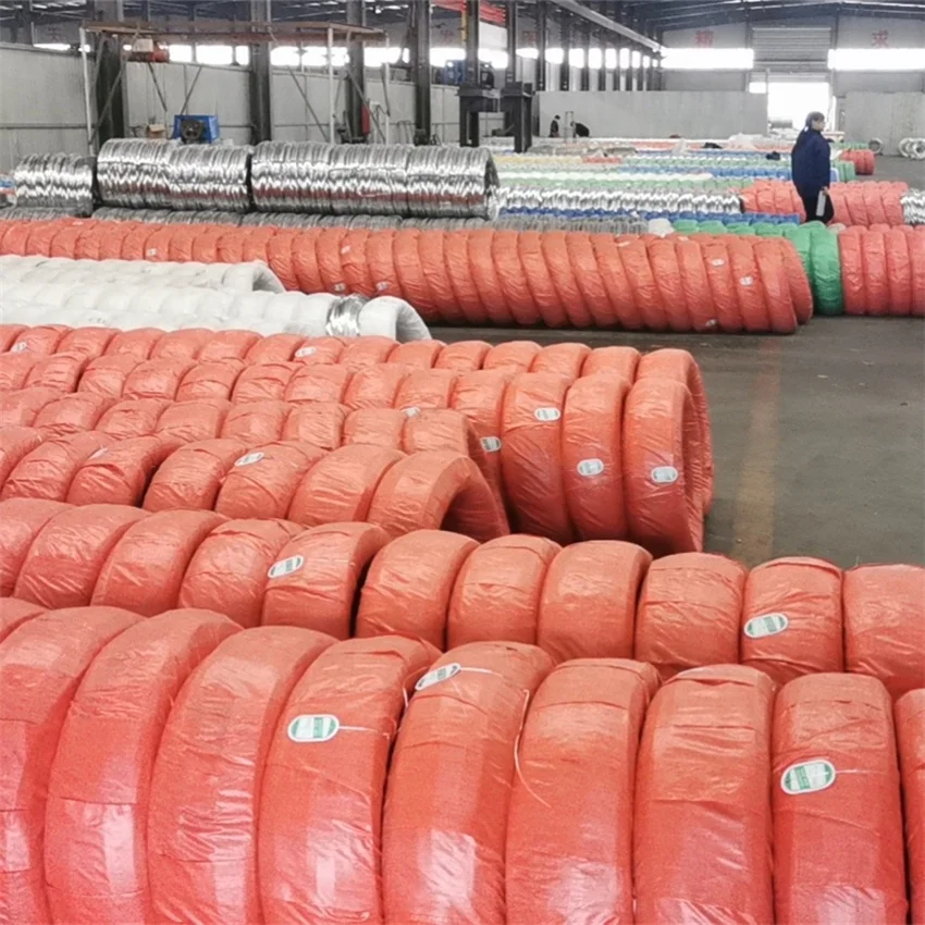 Craft flower plastic coated galvanized wire