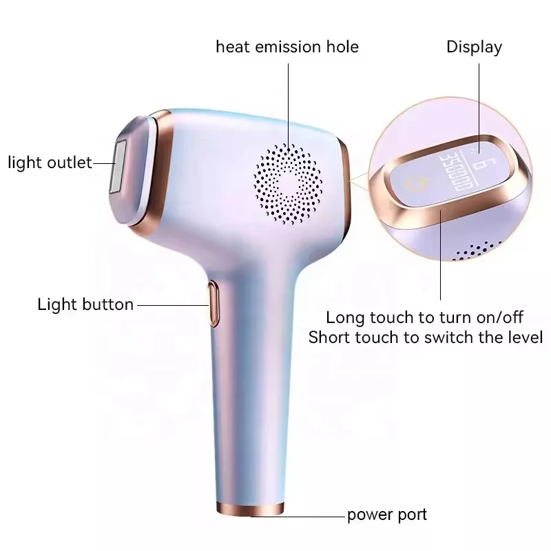 Innza  Permanent  DIY the best ice cooling at home IPL hair removal devices  Portable Depilator