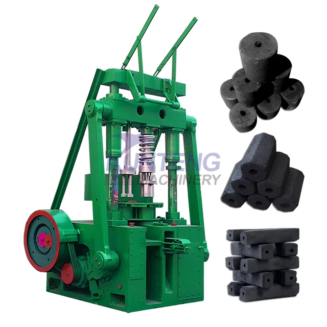 Semi-automatic hand operated honeycomb charcoal briquette press machine charcoal powder forming machine