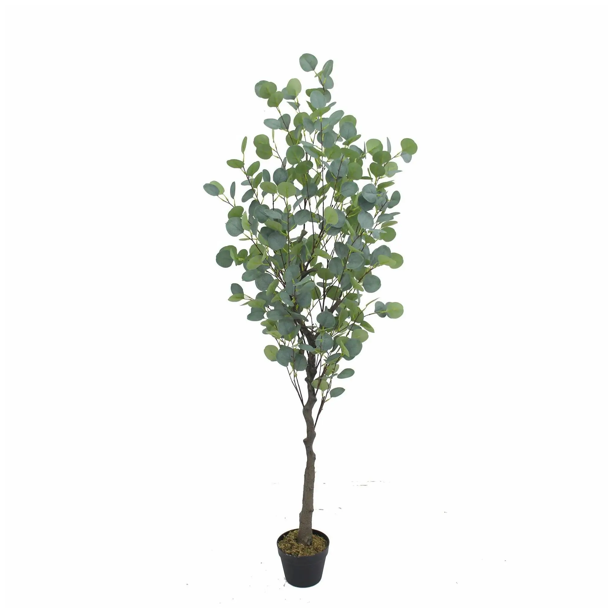 Artificial Tree Decoration Decor Cherry Faux Leaves Coconut Palm Eco Friendly Banyan Bonsai Bouquet Grey Artificial Flower