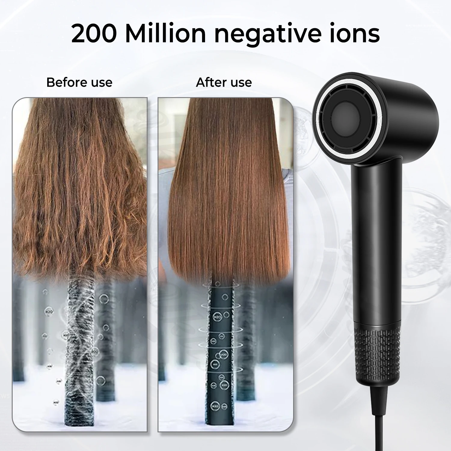 Professional Hairdryer BLDC Motor High speed Electric Ionic blow Hair dryer