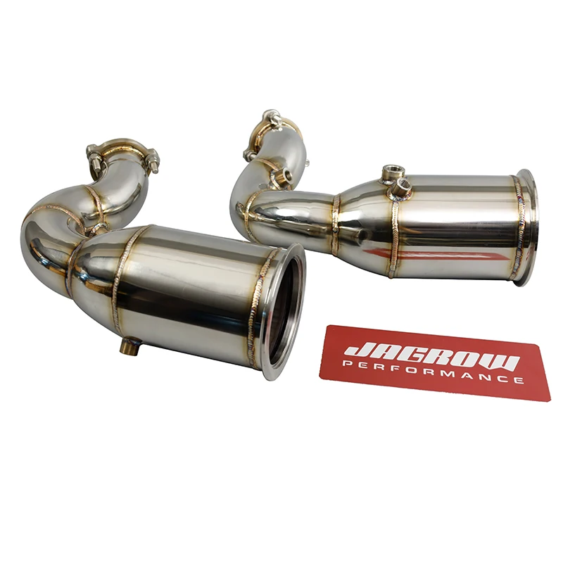 Jagrow Customized exhaust downpipe for Porsche cayenne v6 2.9T with shell catalytic