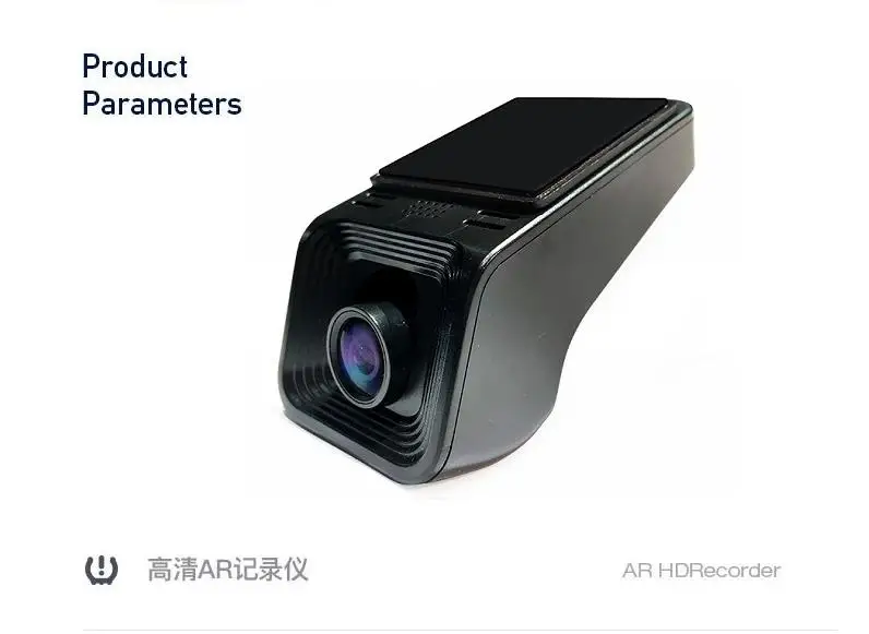 HD Car Hidden Dash Cam Dual Lens Video Recorder with Rear Camera dual Lens Dashboard Recorder 1 Year Warranty