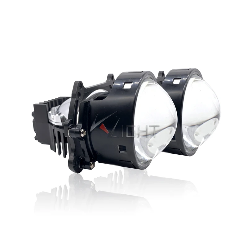 3 дюйма Bi светодиодный лазерный проектор дальнего и ближнего света фары автомобиля фара мотоцикла