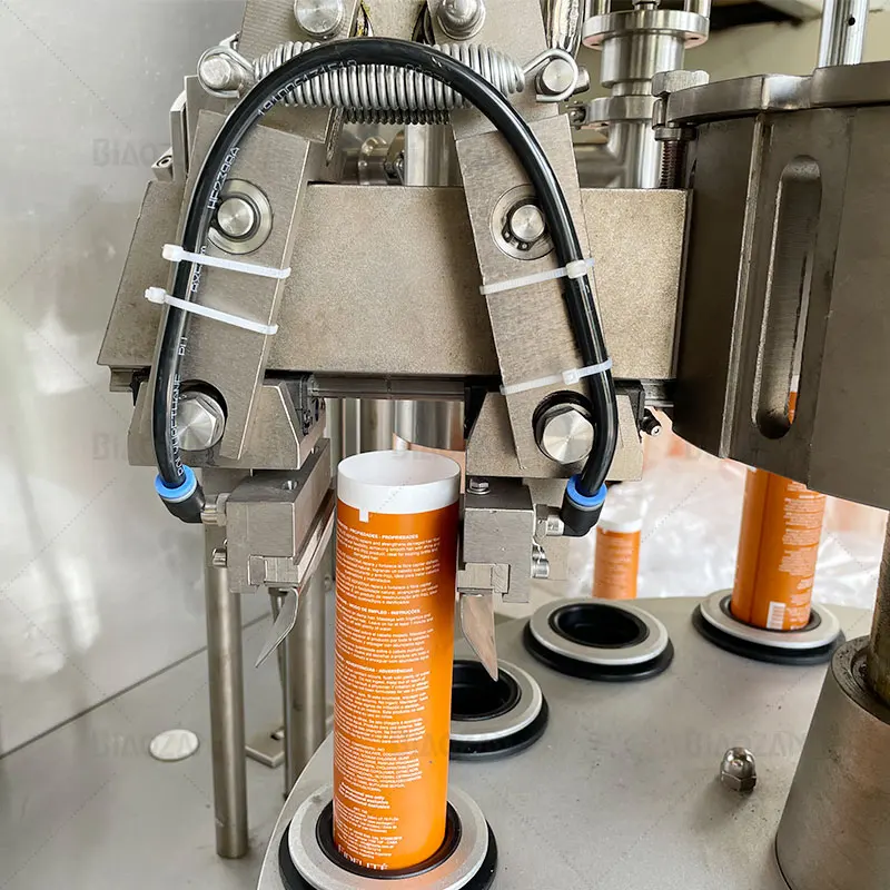 
Full Automatic Ultrasonic Soft Cosmetic Tube Hydrogel filling and sealing machine packing machinery 