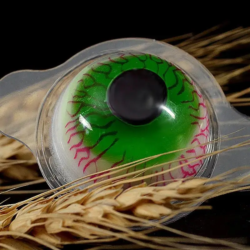 Hot selling popular scary panic eye ball soft gummy candy for Halloween party