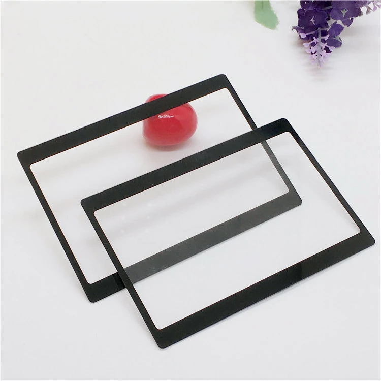 New Arrival Full Cover Curved Edge Smart Watch Screen Computer Monitor Protect Silk Screen Printing Tempered Glass Panel